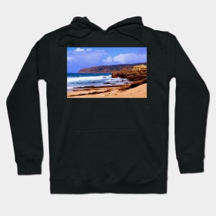 are you here? Guincho beach Hoodie